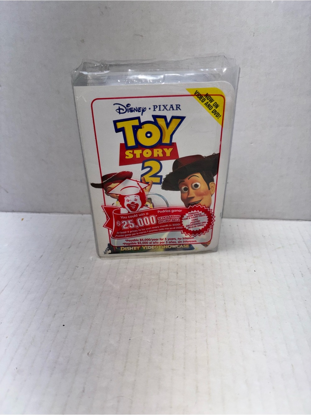 McDonald's Happy Meal Toy Disney Video Showcase Toy
Story 2 (2000) woody